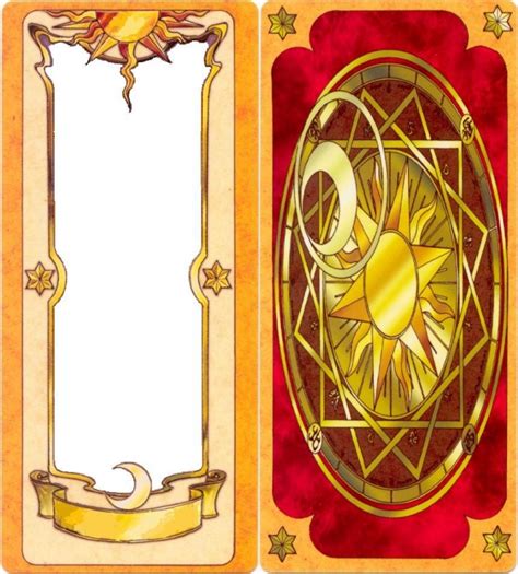 cartas clow|clow card template.